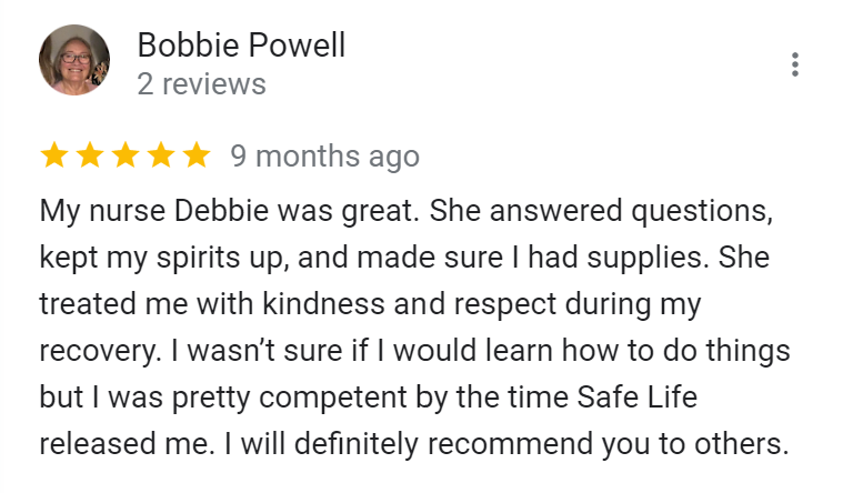 click for review text